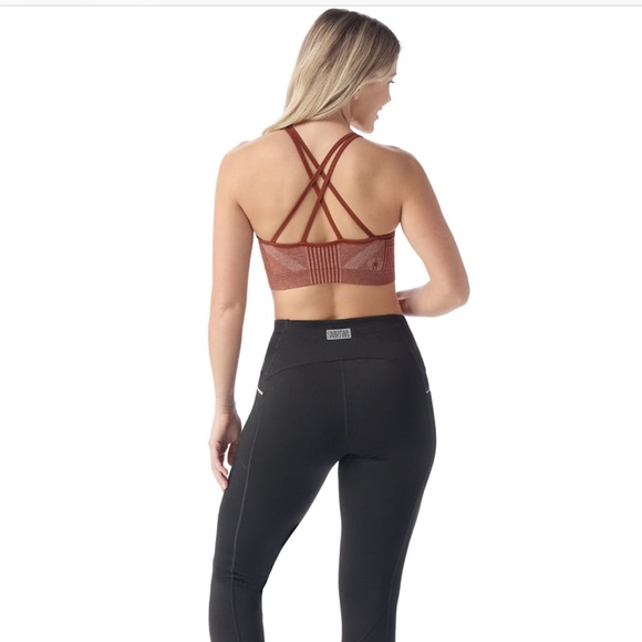 Smartwool Rust Sports Bra - Picture 2 of 7